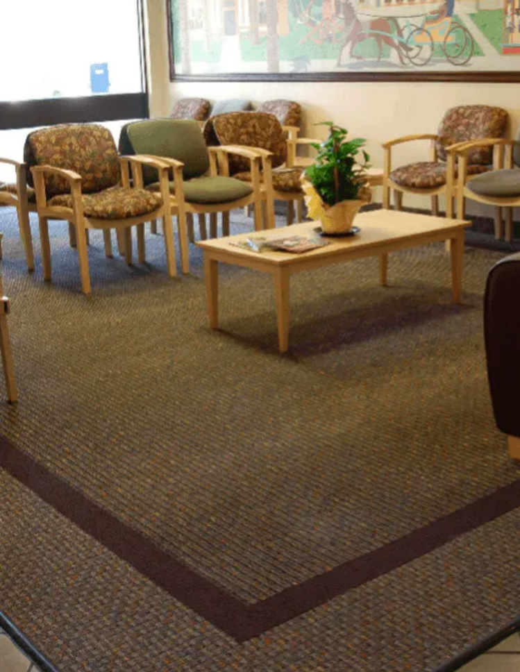 Waiting area in hospital