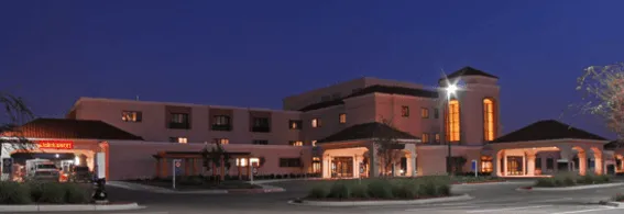 Adventist Health Medical Center at night